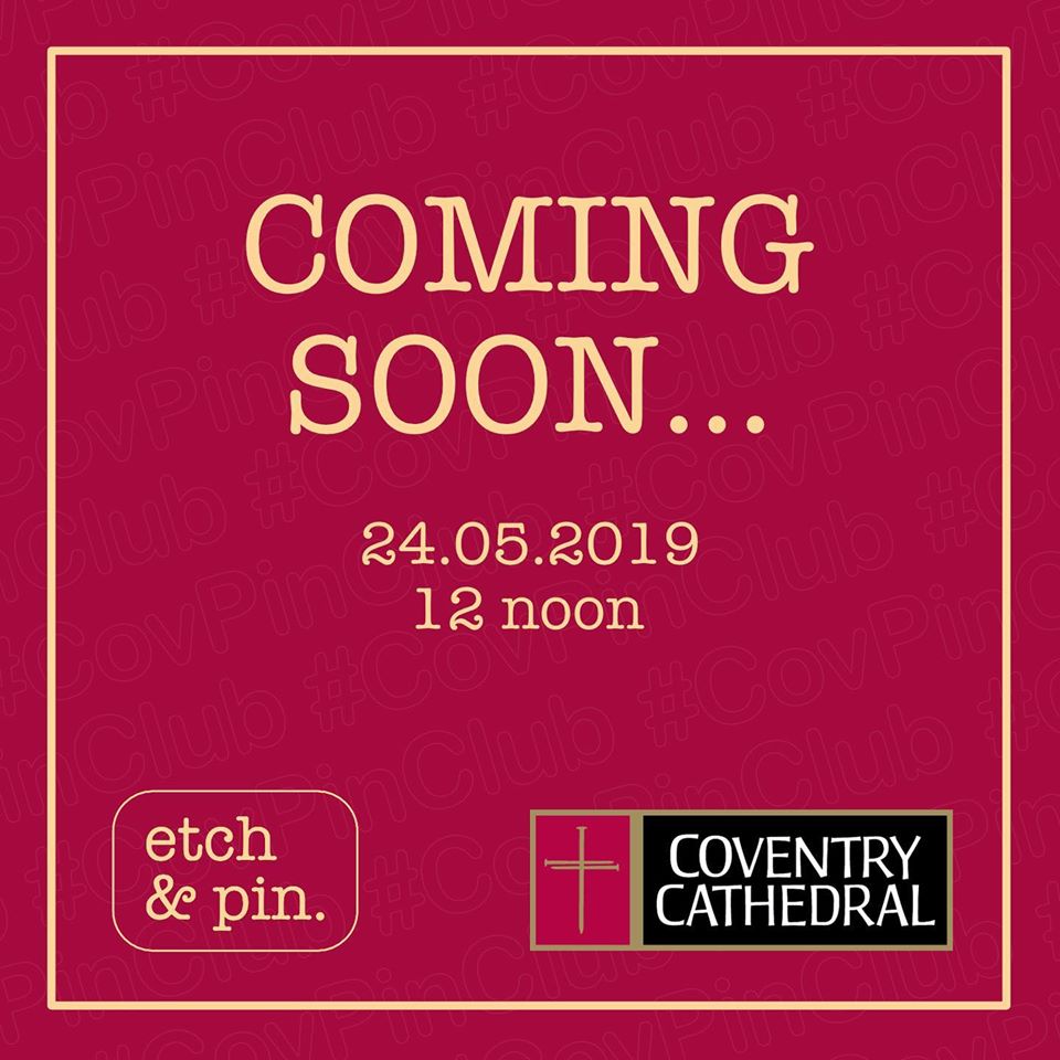 EtchandPin's tweet image. We, along with our friends from @CovCathedral, have some really exciting news to share with you...tomorrow!

#thisisCoventry #covcath #etchandpinxcovcath #covhour
