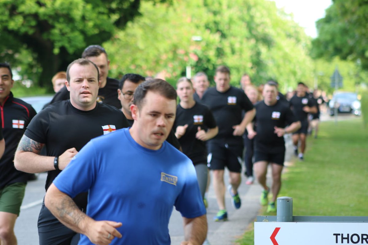 12regtra's tweet photo. 1747miles covered πββοΈ raising Β£700+ so far for #charity @allcallsigns_. A truly humbling experience watching our #soldiers and #community pacing the 1mile loop over 24hrs. CO's PT a great finish, smashing mileage targets of 960 and 1600miles #75neveragain #MentalHealthAwareness https://t.co/RBF8Q5ThCI