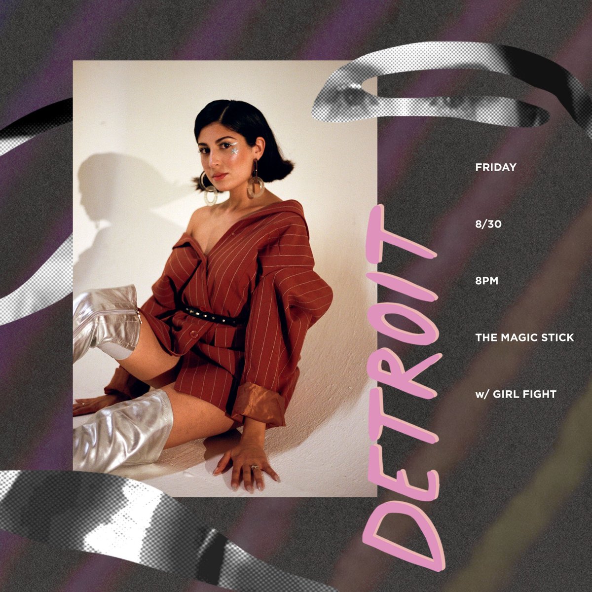 Just Announced 📢 <a href="/DetroitJess/">Jessica Hernandez</a> &amp; The Deltas with special guest <a href="/GirlfightBand/">GIRLFIGHT</a> live at the Magic Stick on Aug. 30th! Tickets are on sale now majesticdet.live/JH