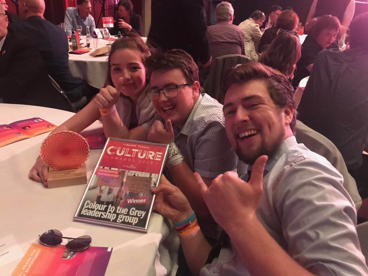 LeadingLink's tweet photo. Congratulations! They won Culture Awards ⁦@Woodhorn⁩ #JournalCultureAwards #gazettecultureawards https://t.co/NFu6ZZrwhl
