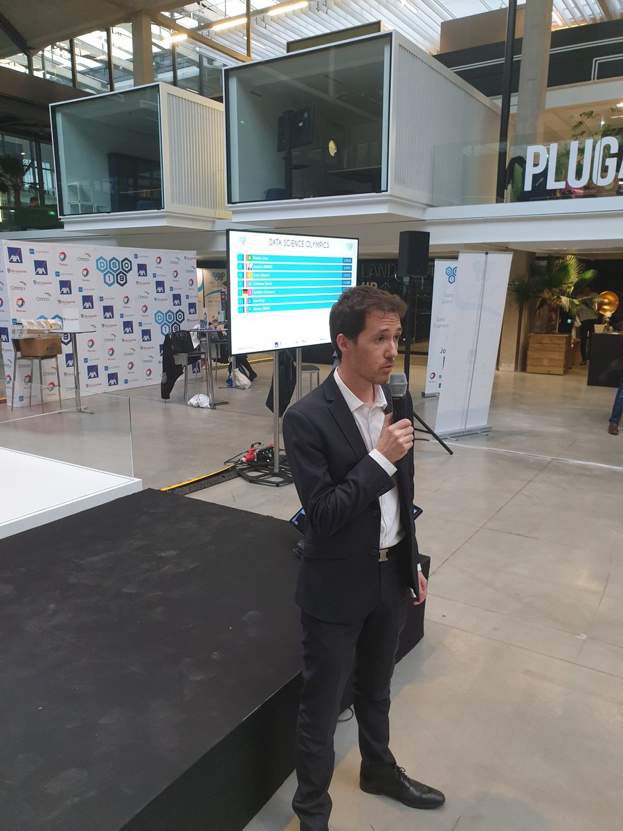 Dernier indice de la soirée par Rémi <a href="/Oresys/">Oresys</a> : utiliser la technique du target encoding ! #DSO2019