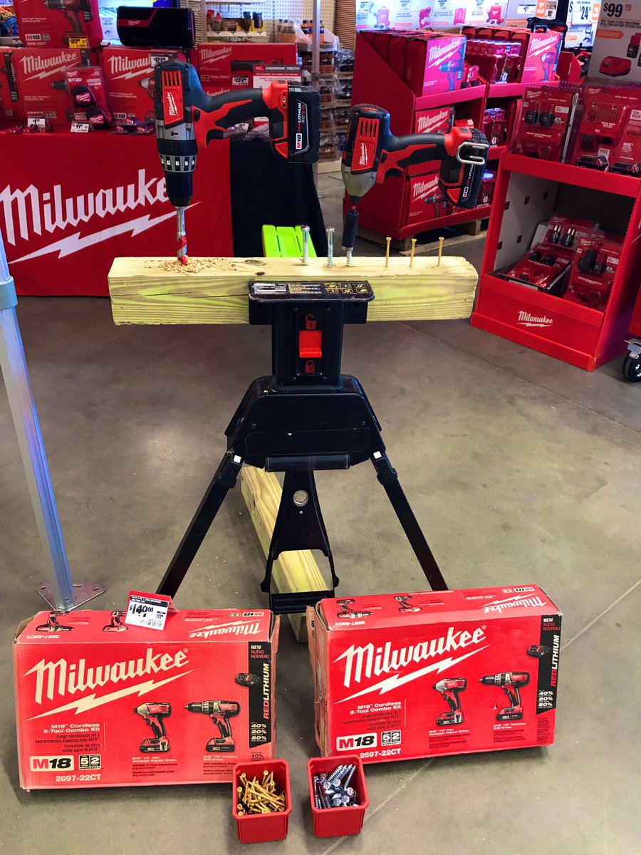sarahTTI's tweet photo. Today, #TEAMTTI partnered up with Store Manager, @jennifert8528 in #8528 to push through Milwaukee inventory! @HomeDepot It was a pleasant surprise running into District Manager, @EfrenExports and Store Manager @KurtHomeDepot! 🥳🔥💯 Thanks for the support! https://t.co/XxQKBszQOZ