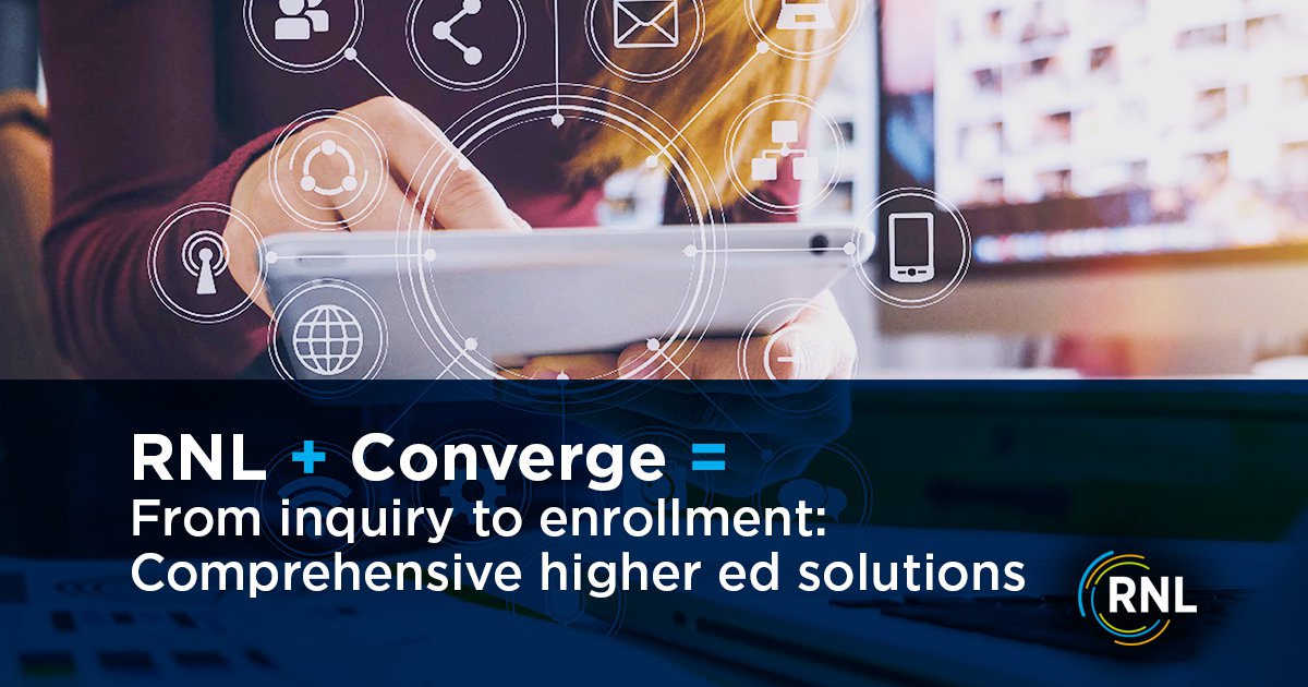 Missed our webinar yesterday? Don't worry, we made sure to record it for you! Watch and learn how our joint-service offering will help prospective students inquire and enroll into your institution. 
hubs.ly/H0j0fJ30