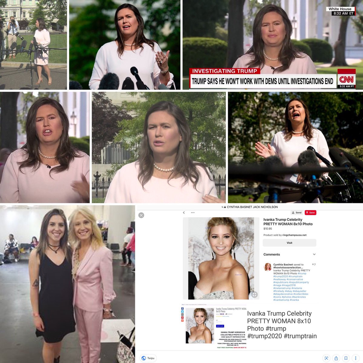 cynthiabasinet's tweet photo. #MediaWars #Cyberwarfare #EnoughIsEnough #MisogynyIsreal #metoo #timesup #protectmyimage #deepfakes #kellyanneconway #sarahsanders #ivankatrump #fakecelebs #fakebrands #FakeNewsMedia #ipaintfree #howtloseanelection #fakealgorithms #fakebots #plasticsurgery #sb564 #feedme https://t.co/G7aUhAbEcd