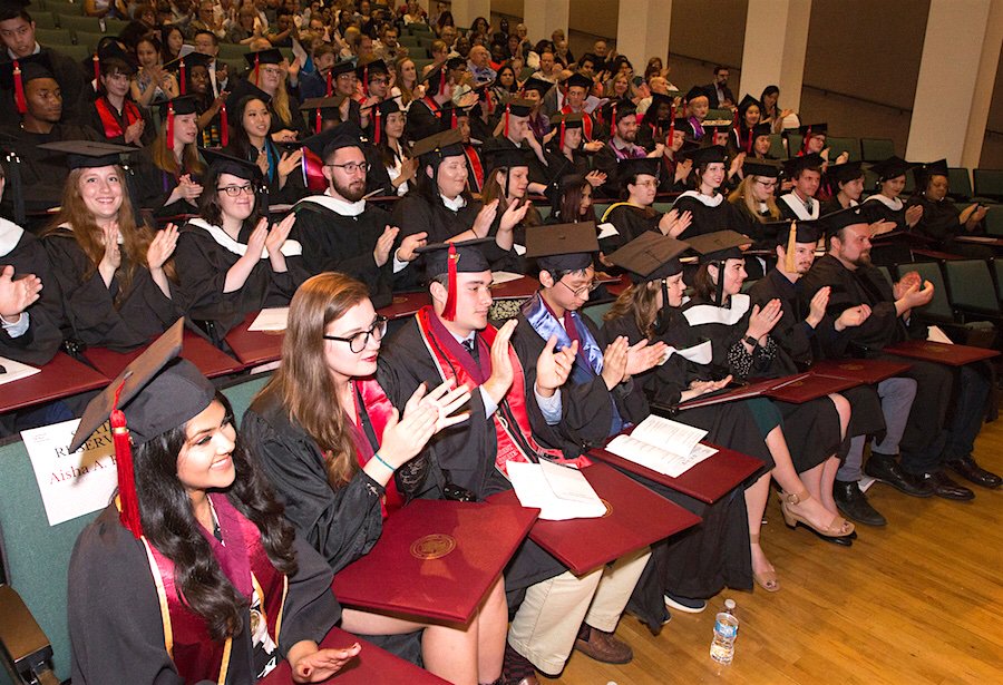 English_CMU's tweet photo. Congratulations again, Class of 2019! The Department of English article on our Diploma Ceremony is up, with more on the event, our student speeches, photos, video and program of the day: https://t.co/eXN0aXHEPz #CMUGrad #CMUEnglish #CMUDietrich https://t.co/SOxBit9xfj