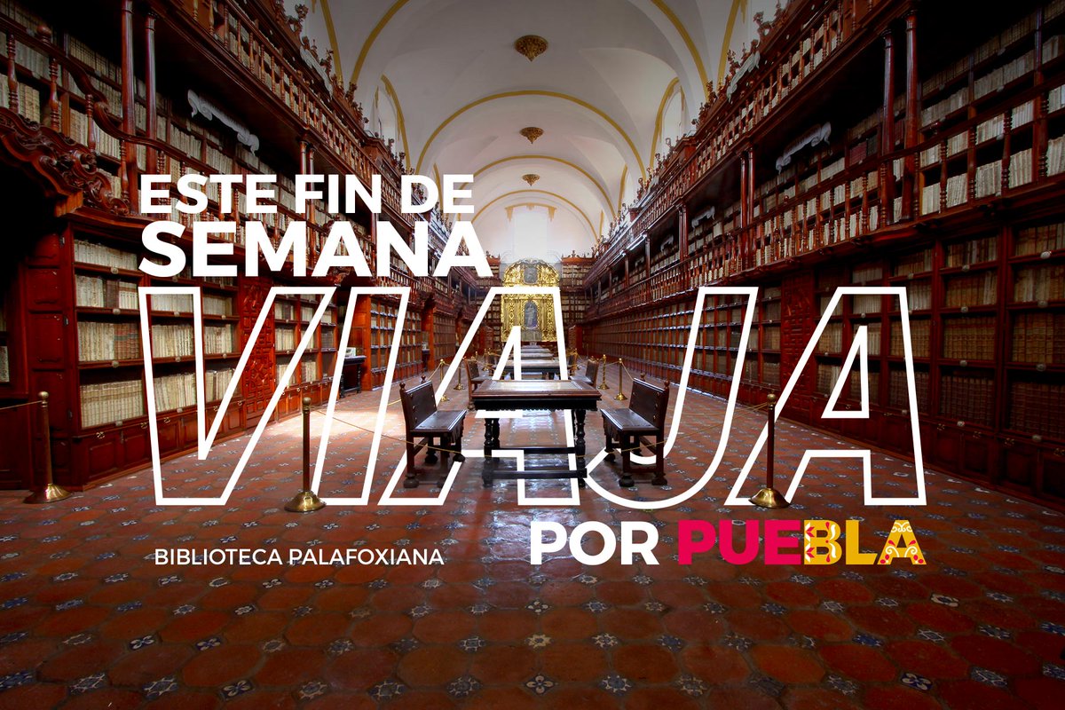 AleCanedoP's tweet photo. Uno de nuestros más grandes orgullos es la @BPalafoxiana.

Visita este mágico lugar que integra un acervo bibliográfico de 45 mil volúmenes, siendo uno de los fondo antiguos más importantes del mundo.

Respira desde tu llegada, su inigualable olor a cedro. #ViajaPorPuebla https://t.co/6Ojv7YCZRy