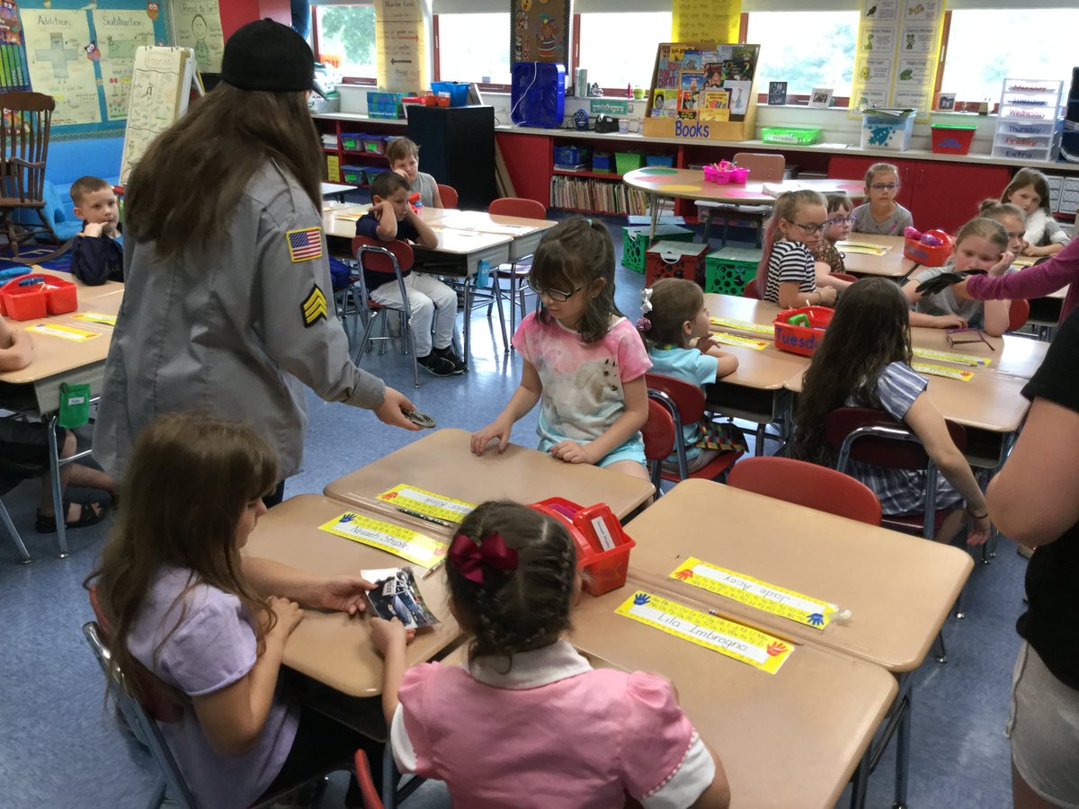 BullskinEle's tweet photo. 5th grade researched, prepared and presented careers for the rest of the school for Career day. They were incredible!! https://t.co/Nwn3gcUYbw