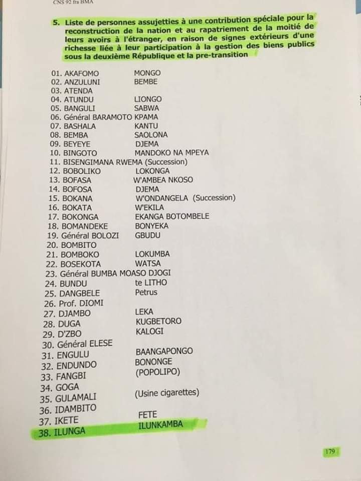 RatelTv1's tweet photo. LA CONFÉRENCE NATIONALE SOUVERAINNE DE 1992 AVEC LA COMMISSION BIENS MAL ACQUIS, AVAIT DÉJÀ CITÉ LE PREMIER MINISTRE DE KILOMBO, ILUNGA ILUKAMBA, QUI S'ETAIT ENRICHI AVEC L'ARGENT DU PAYS EN LE CACHANT À L'ÉTRANGER, DE LE RAPATRIER. https://t.co/fFfAC2kdqJ