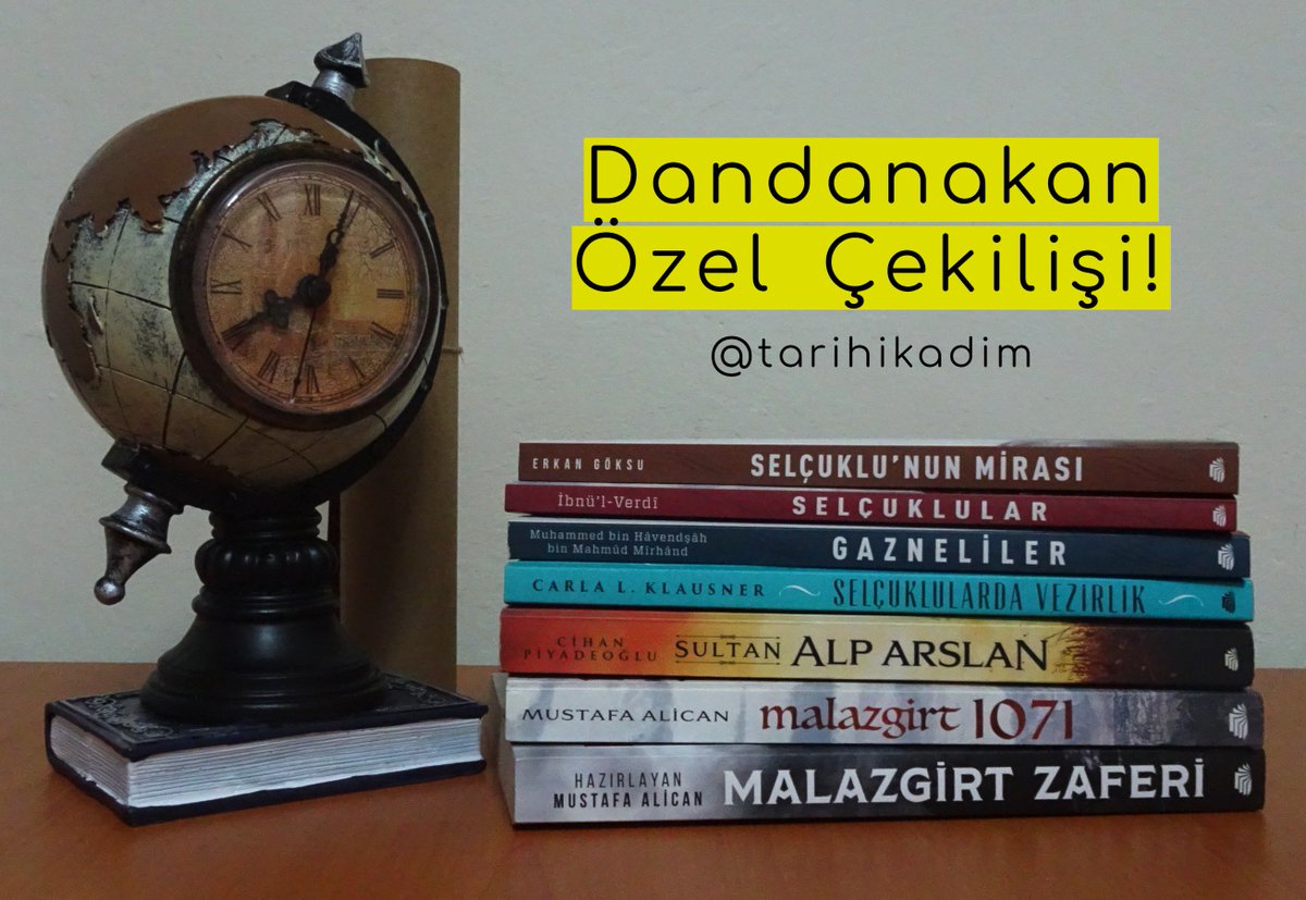 tarihikadim's tweet image. Dandanakan Özel Çekilişi! | 26.05.2019 Pazar gününe kadar sayfamızı ve @KronikKitap'ı takip edip bu tweeti RT eden 1 kişiye Kronik Kitap'ın görseldeki kitap seti hediye.