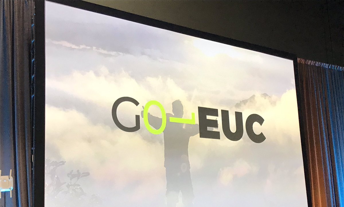 Big announcement at #CitrixSynergy today, @ict__r will continue as G0-EUC, more to come in the upcoming weeks!