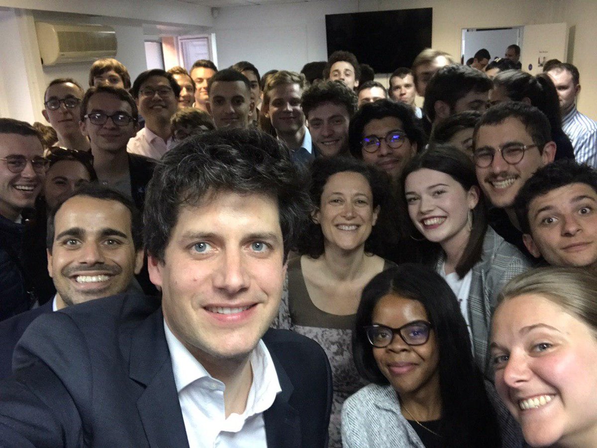 J_Denormandie's tweet photo. Ce soir avec les @JeunesMacron pour la dernière ligne droite ! Le #26mai2019 #OuiJeVote pour reprendre le contrôle de notre destin, pour une #Europe où chacun peut décider de l'avenir qu'il souhaite bâtir. Appeler 5 personnes à aller voter aux #ElectionsUE19 #Europechallenge https://t.co/AT7TsnFqsF