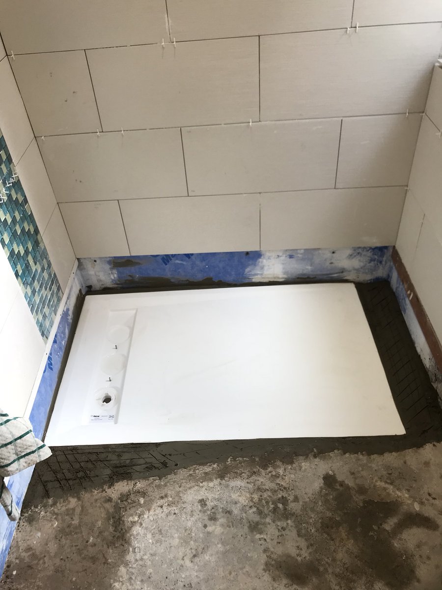 Bit of a difference already. Looking forward to getting this one wrapped up 👍🏻 #bryncerrigheating #bathroom #wetroom #plumbing #tiling #SouthWales #abergavenny
