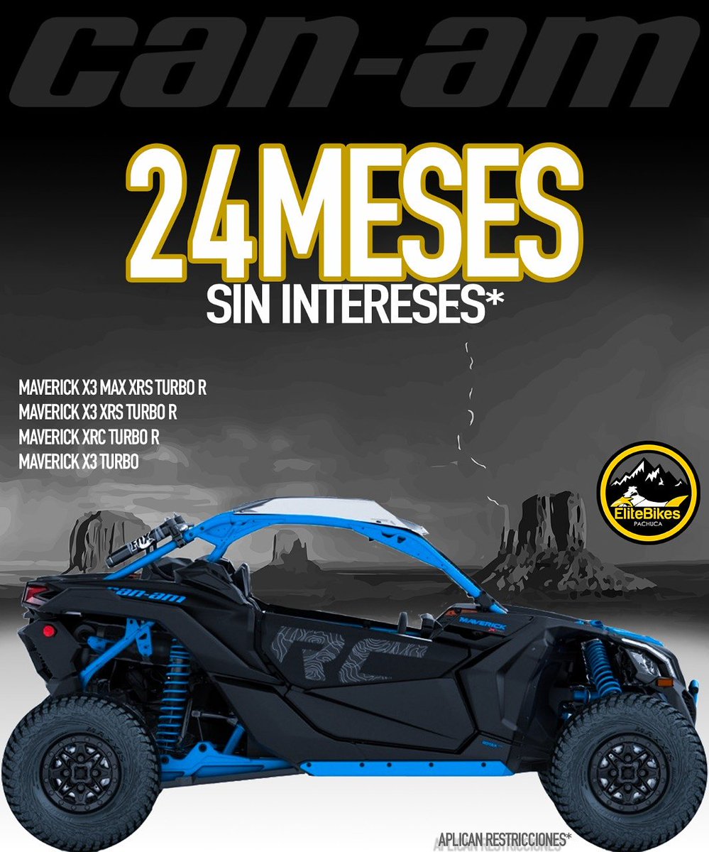 canampachuca's tweet photo. Aprovecha las mensualidades sin intereses y estrena el Maverick XRC https://t.co/osvuHCIFYH
