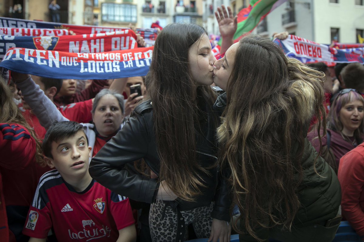Osasuna, a primera.
