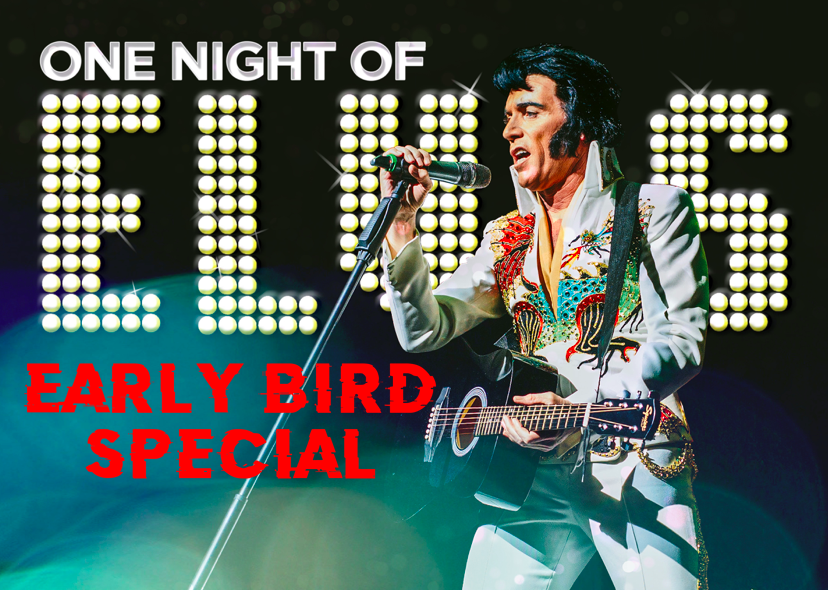 One Night of Elvis ... early bird special - mailchi.mp/d07d0d57cd4d/o…