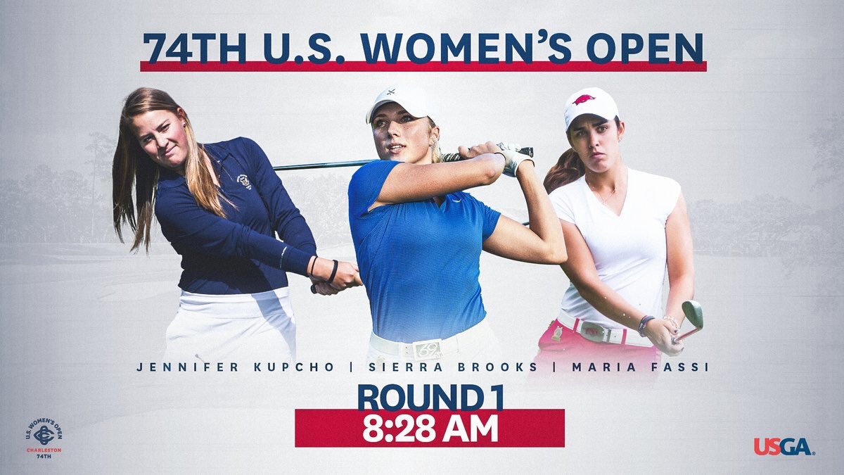 How about this paring for my professional debut! Can it get any better?? <a href="/jenniferkupcho/">Jennifer Kupcho</a> <a href="/sierrabrooks64/">Sierra Brooks</a> <a href="/uswomensopen/">U.S. Women's Open</a> <a href="/USGA/">USGA</a>