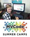 mvcode's tweet image. @mvcode is offering a YouTube summer camp in addition to camps in robotics, coding fundamentals and game development. Register here for MVCode’s award winning coding camps - mvcode.com/seasons/summer…
#kidscoding #kidstechcamp #bayareasummercamp #youtubecamp