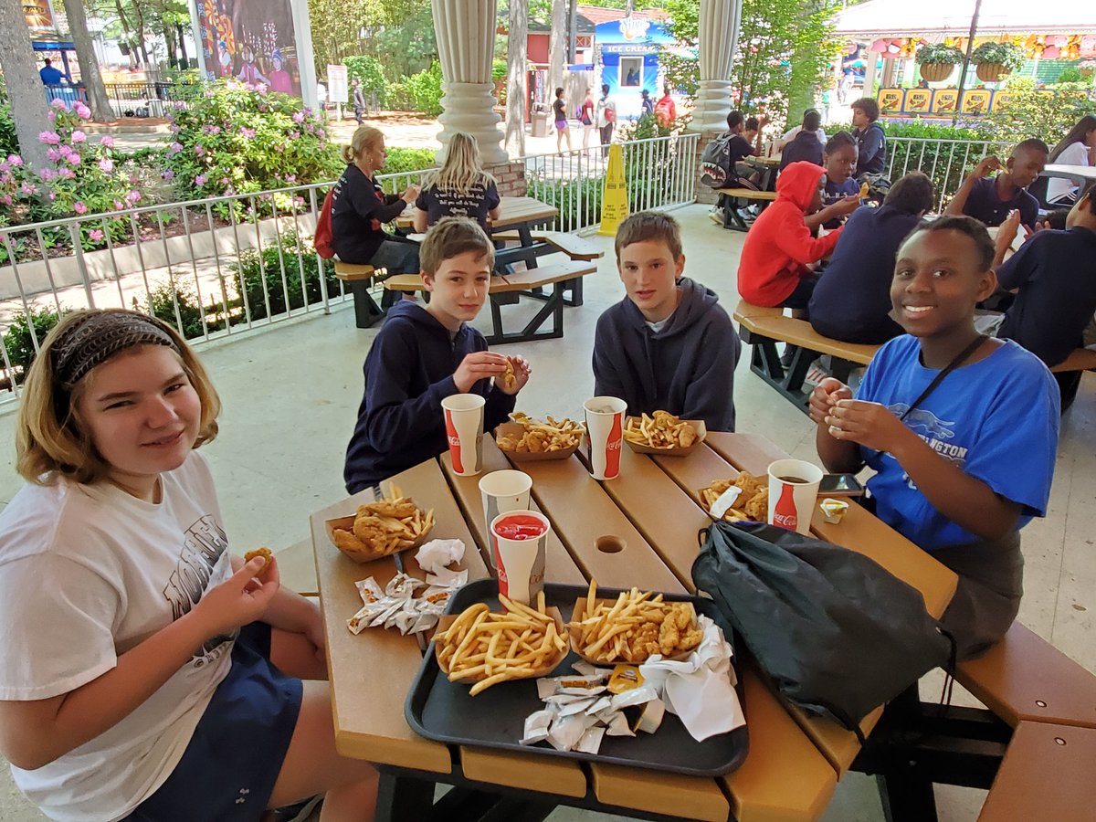NBFBLA's tweet photo. An amazing time at Six Flags-Business and Marketing Education Day! Few more  pics. @nbc_msprincipal @EmerMatt #nbnation #nbitd https://t.co/iEIPEVmGWi