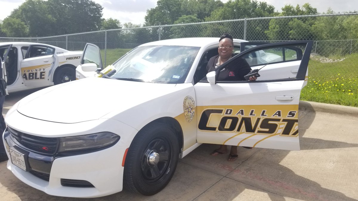 Watch out! Ms. Carter is laying down the law! Career day was great fun at EHES!