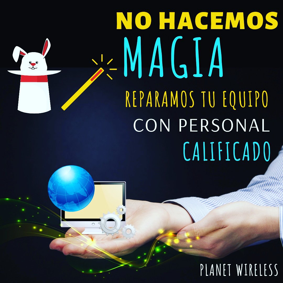 planet_wireless's tweet photo. No hacemos magia, solo tenémos el mejor personal calificado en reparación tecnológica, visita a tu proveedor de Confianza #planetwireless
#planetwireless 
#store
#accesoriesphone 
#visitus 
#callus 
#tampa
#florida 
#usa
#smallstore 
#store
#great
#phones
#win
#wireless https://t.co/PkRVvNJmEf
