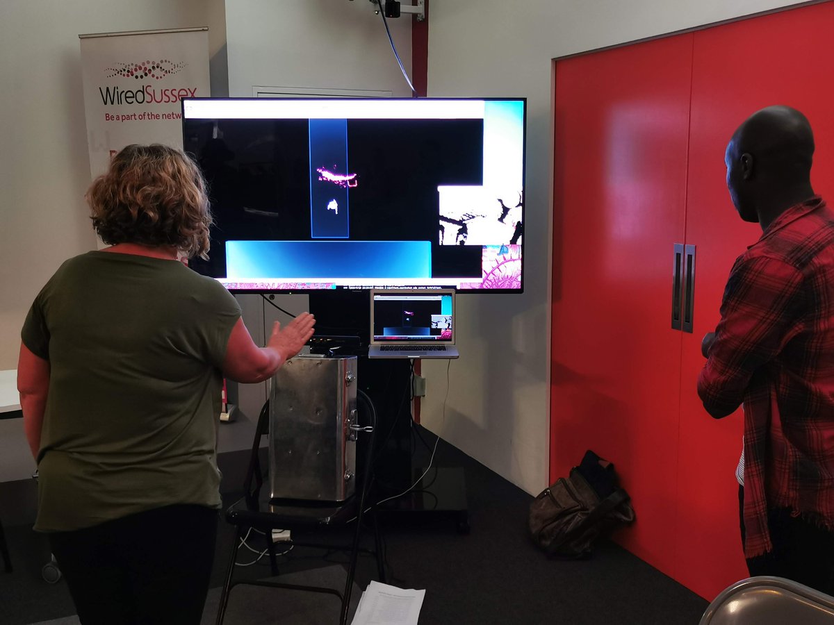 Digicatbrighton's tweet photo. Thank you to everyone who attended and demoed at tonight's fantastic #VRBrighton Show and Tell! So many great projects on display! https://t.co/jE95CqiczG