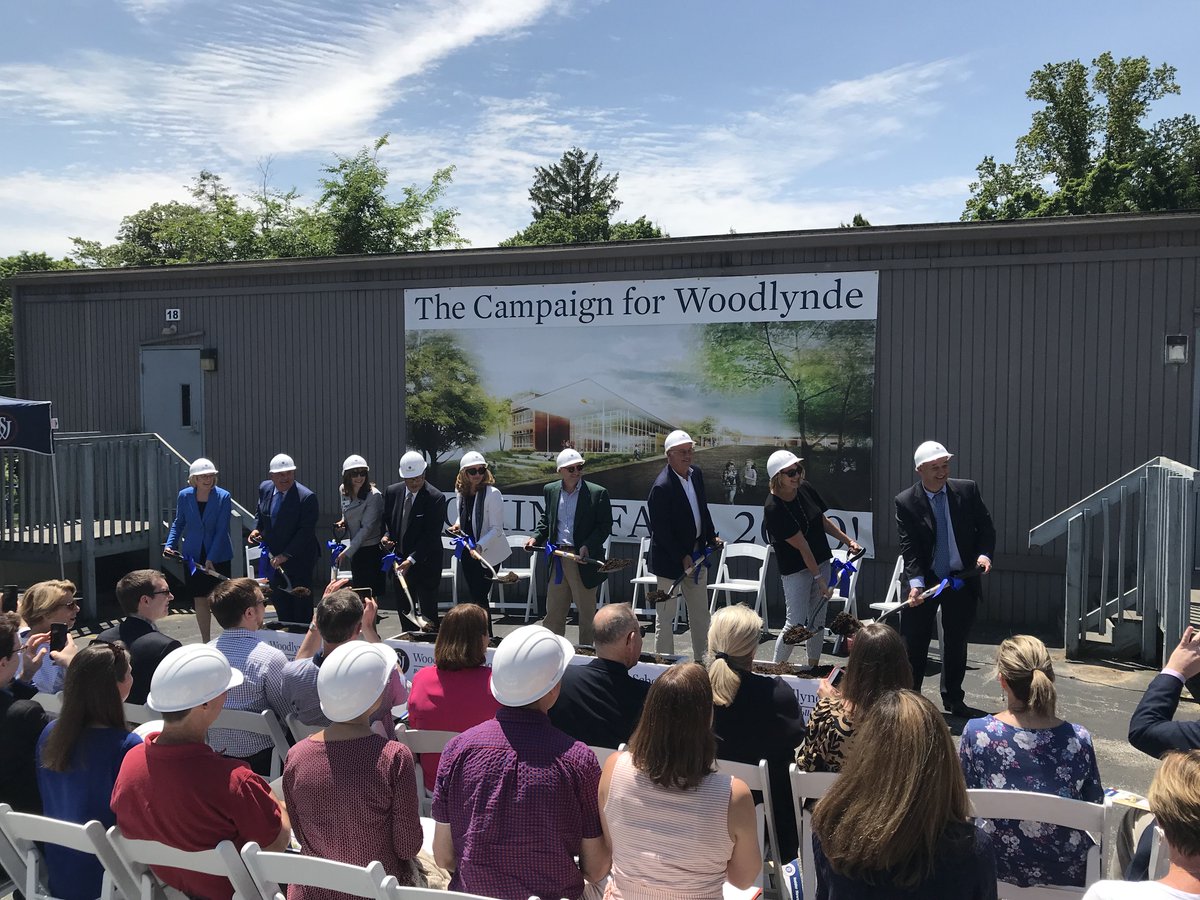 WoodlyndeSchool's tweet photo. Coming Fall 2020! Yesterday, Woodlynde held the Groundbreaking Ceremony for our $10.8M campus enhancement project! We are excited for what the future holds! Check out more about the project on: https://t.co/t8ntBCT7tp https://t.co/FtCYmsOmvp