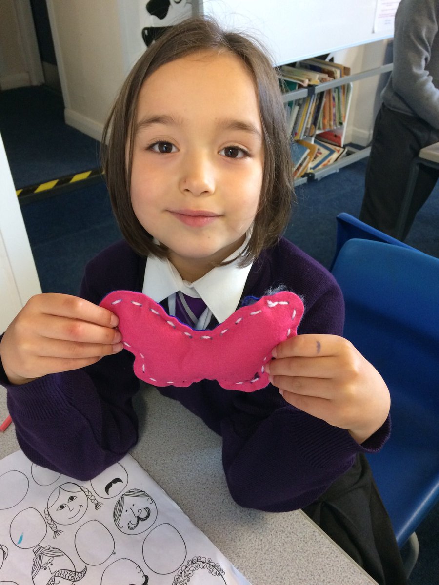 EPSArts's tweet image. Form 1 participating in textiles! Making some felt butterfly toys! @EPSForm1 #EPSAchieve