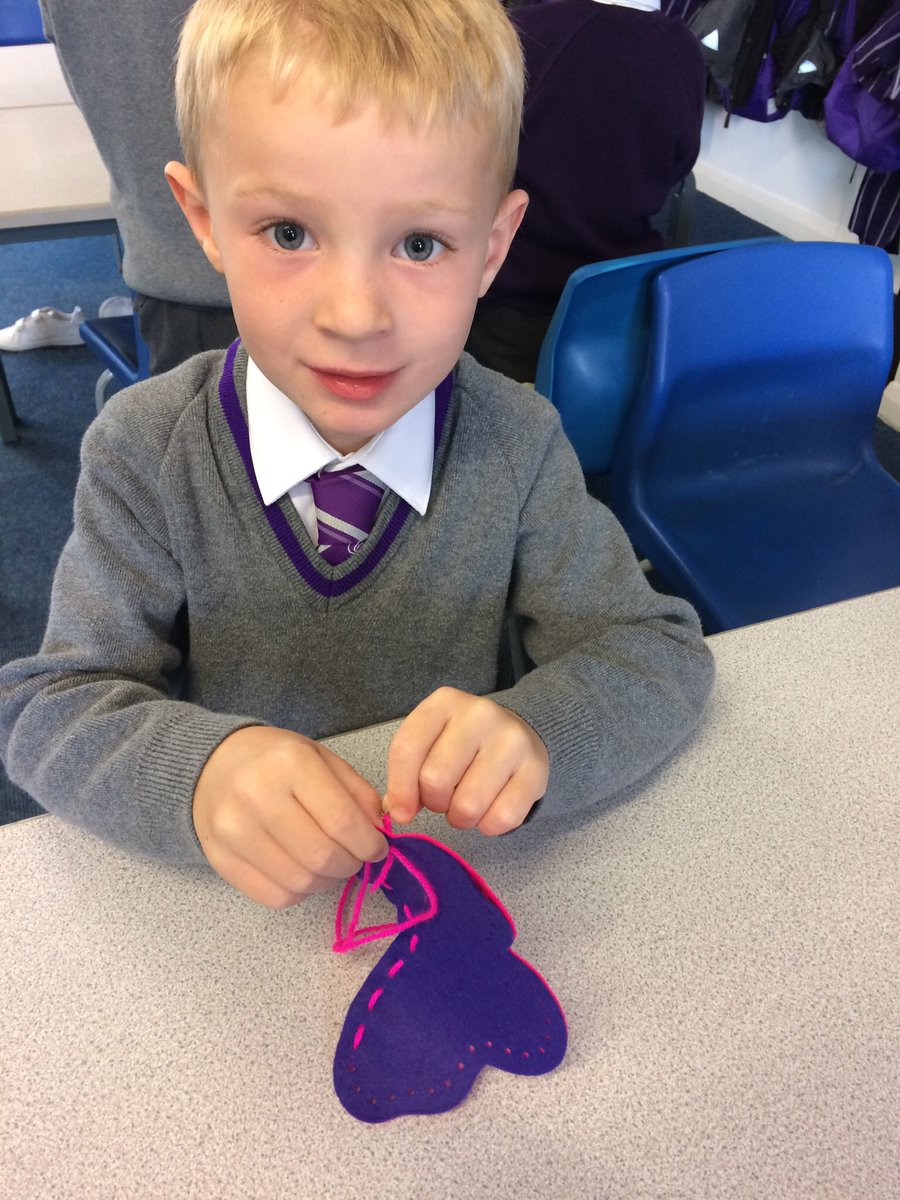 EPSArts's tweet image. Form 1 participating in textiles! Making some felt butterfly toys! @EPSForm1 #EPSAchieve