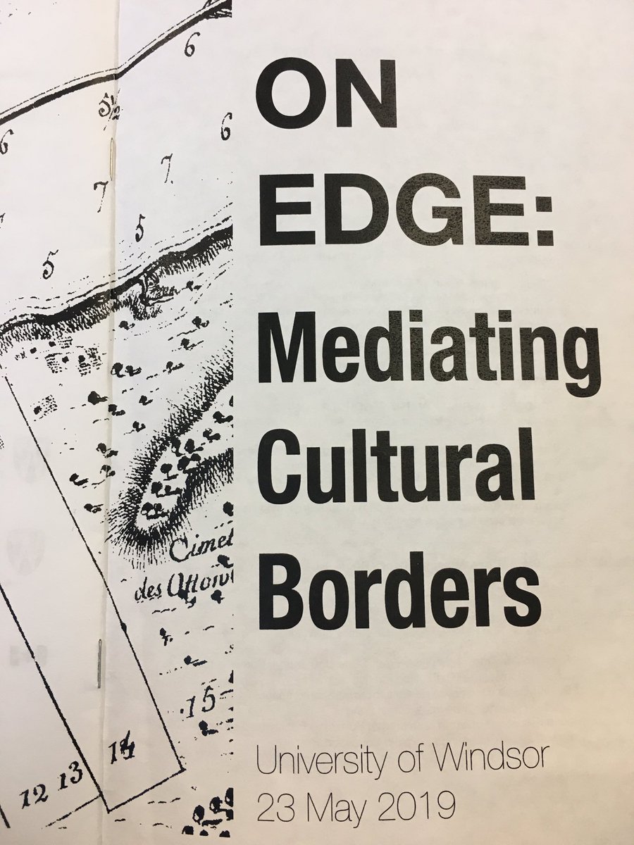 KrystaRyzew's tweet photo. Enjoying a day of cross-border conversations with our Canadian colleagues @UWindsor and presenting on a new deep mapping project with my collaborator Don Lafreniere (Michigan Tech). https://t.co/85knGYne75
