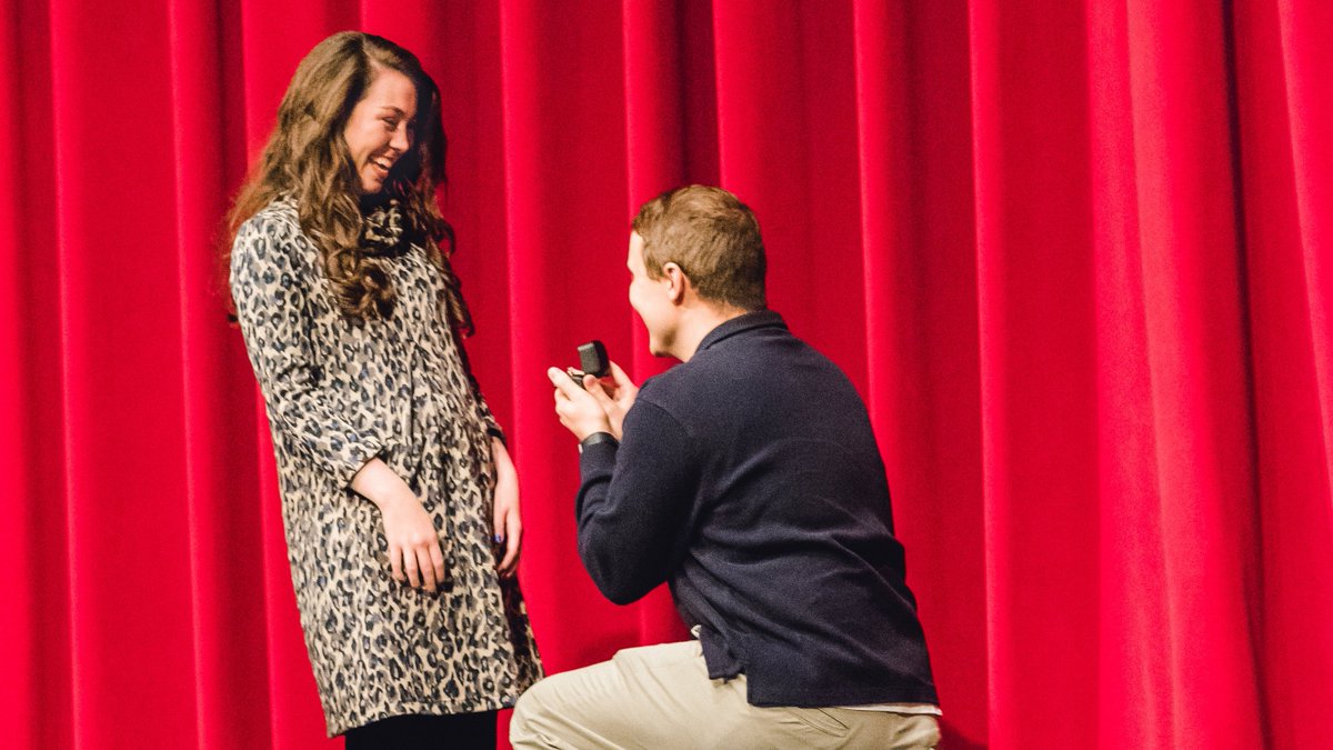 crdyouth's tweet photo. They met in 2013 at Rogers Scholars. Now they are getting married. University of Kentucky graduates Emilia Bustle and Emerson James plan to wed in September. Read more about their story at https://t.co/T4JmSHzcsW https://t.co/qQDNMUfczK