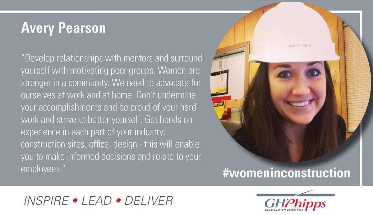 Avery Pearson is part of our Scheduling team – a challenging and time-consuming role. she enjoys being in a hands-on role where she gets to collaborate with a team of people and use her problem-solving skills every day, and seeing the impact made by her work. #womeninconstruction