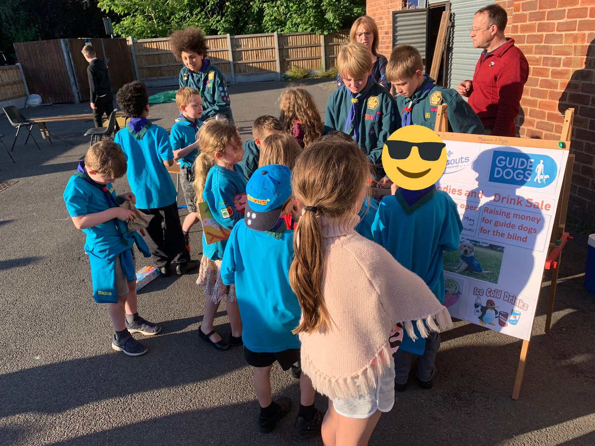 Scouts Month long Inter patrol challenge: Which patrol can raising the most money for guide dog <a href="/GMWScouts/">Greater Manchester West Scouts</a> <a href="/guidedogs/">Guide Dogs</a>