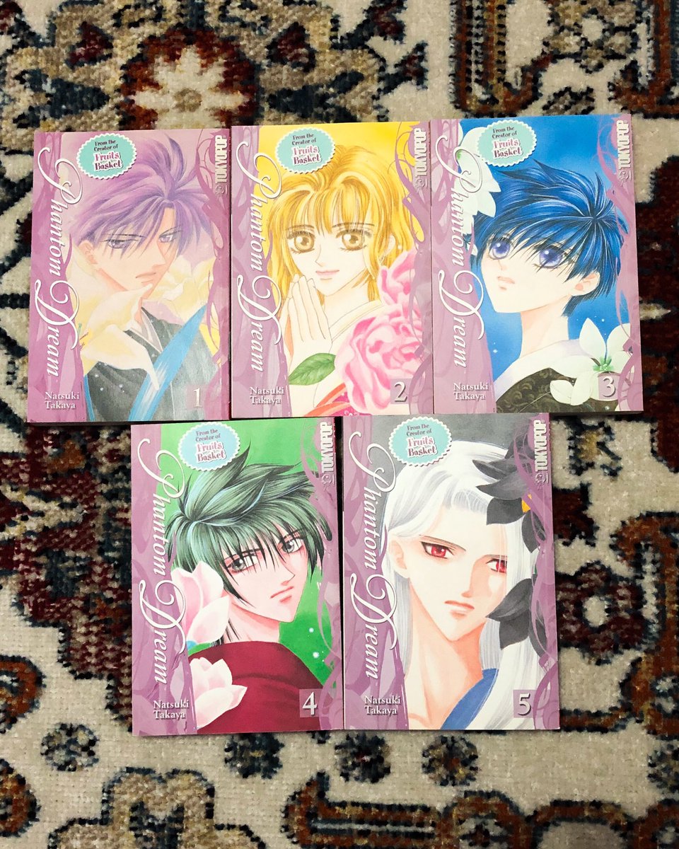 Been working on collecting Natsuki Takaya’s other works (Fruits Basket was my gateway manga). These arrived last week and I’m ready to binge! #PhantomDream #manga #NatsukiTakaya