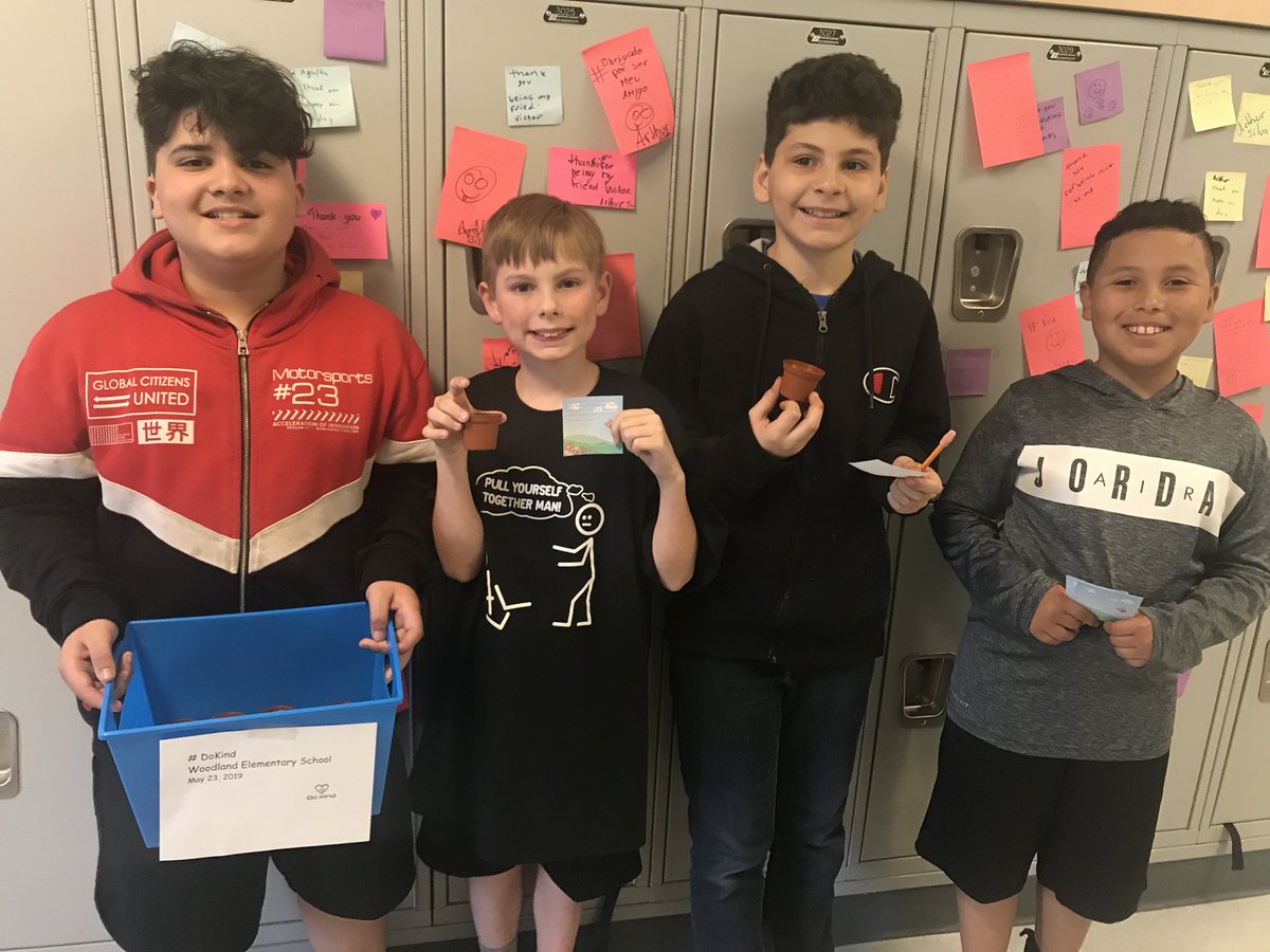 MsYoungs_Class's tweet photo. These kiddos planted and delivered sunflower plants to every homeroom in the school! #plantseedsofkindness #DoKind #Woodland #BeWes #BeKind #mpslearns https://t.co/aHEaq4pKob