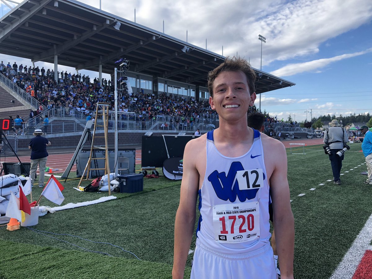 Wahitrack's tweet photo. Congratulations Cooper Cortinas  Coop was 6th.  New school record 4:12!! Way to go !!! https://t.co/qpk0CFzAh0
