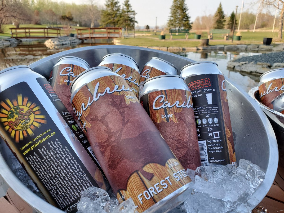 AlisonRonson's tweet photo. Excited to be in Manitoba with @cpawsmb drinking #caribrew from @cpawsSK! ...saving wilderness one beer at a time https://t.co/ldsb2w54cY