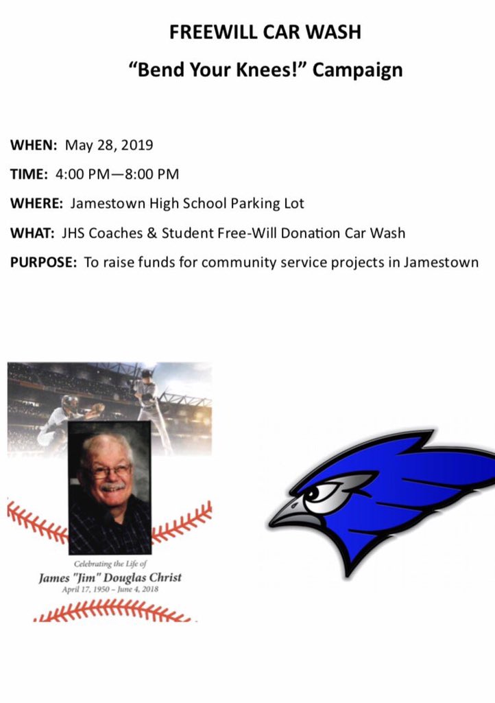 JaysHockey's tweet photo. Need a car wash?  Come support a great cause! https://t.co/y6kHU1hfs3