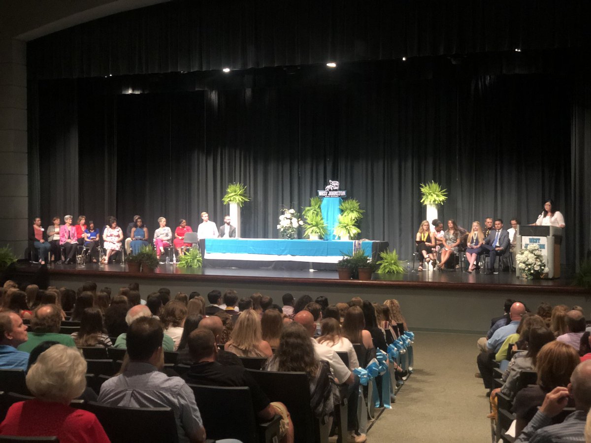 So very proud of our seniors and our Junior Marshals tonight!! Excellent job! Over $1million in scholarships!!!! <a href="/WjhsNc/">West Johnston High School</a> #westjrocks