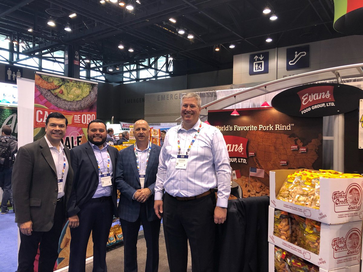 EvansFoodGroup's tweet photo. Another great year @sweetandsnacks Expo. https://t.co/x4lqFPF0RB