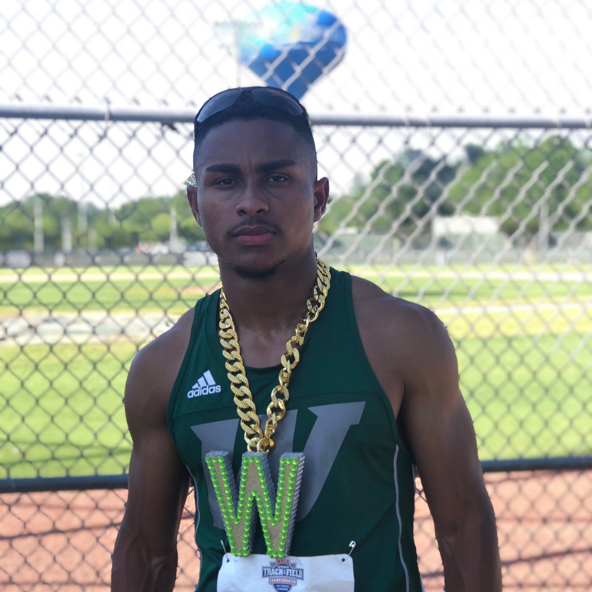 WebberTFXC's tweet photo. Duran Crooks runs a lifetime best and breaks his own school record in the 400mH today at the NAIA National Championship with a time of 53.70 #webbertf #prchain #schoolrecord #sanka https://t.co/hRx835kQXq