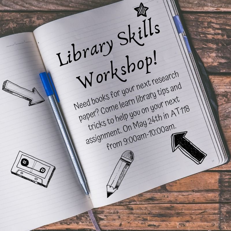 NorcoCollege's tweet image. Need books for your next research paper? Library Skills Workshop tomorrow morning at 9am will help you with tips and tricks. See you there! #libraryskills #research #help #librariestransform