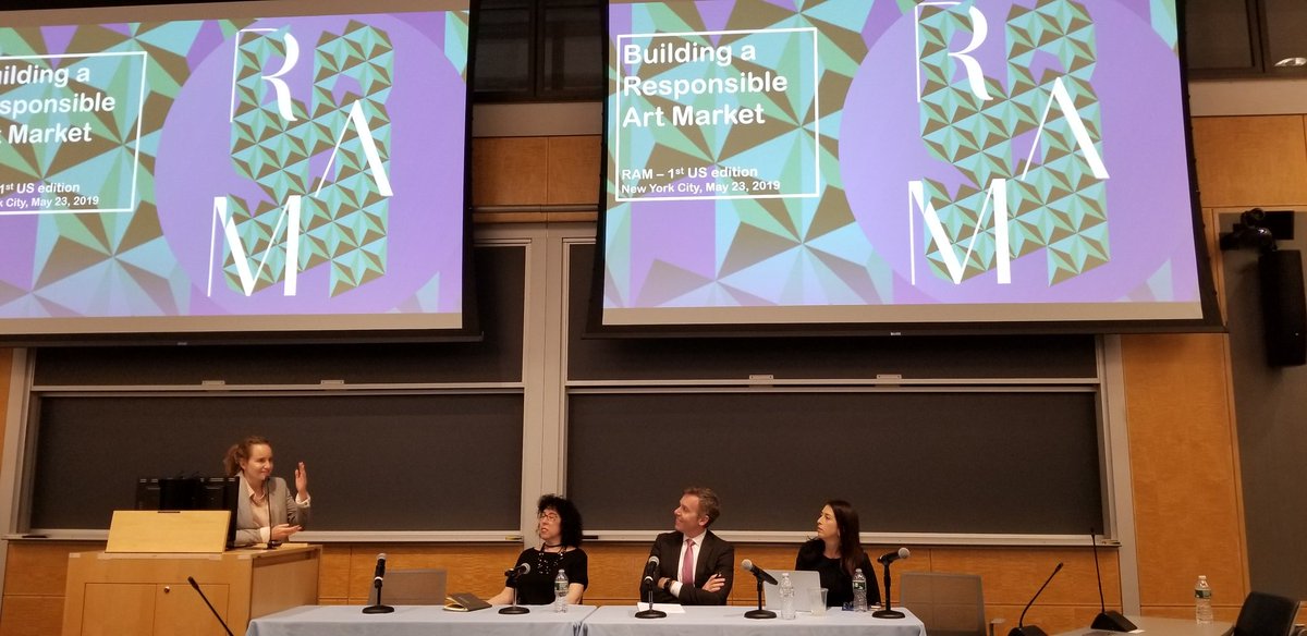 Building a Responsible Art Market Conference at @ColumbiaLaw: should market participants voluntarily report suspicious activities to law enforcement?