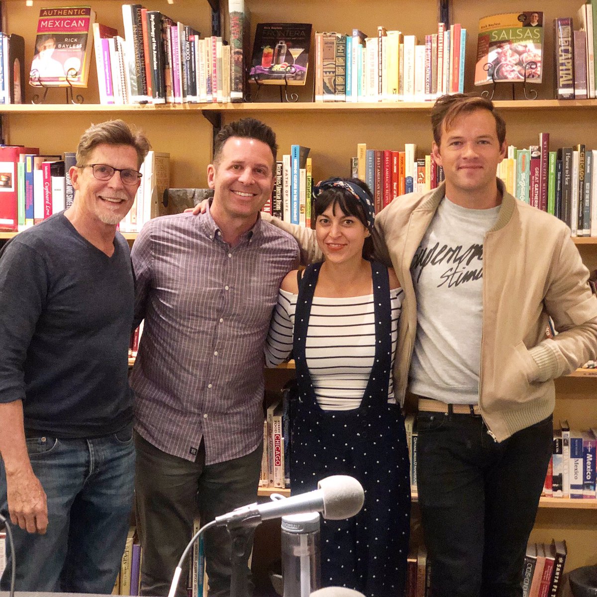 stlucia's tweet photo. Was such a pleasure talking to @Rick_Bayless and @stevedolinsky about our food world for @TheFeedPodcast when we were in Chicago check it out: https://t.co/iyKfjddGE0 https://t.co/yONalviJ86