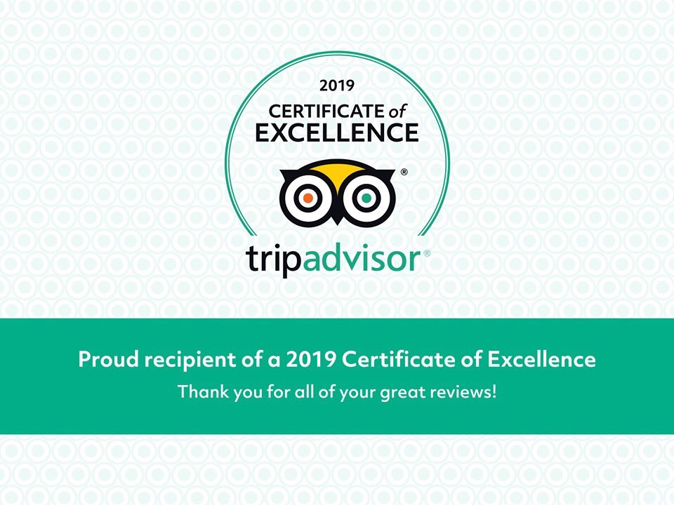 Feeling very proud as we have received another certificate of excellence from @TripAdvisor We couldn’t have done it without our wonderful customers - thank you 🙏 #CertificateOfExcellence