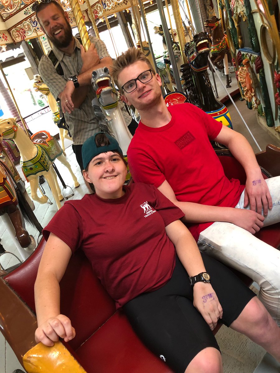 CVHSBuckskins's tweet photo. Today was a great day for a field trip. Our IMPACT Team, Unified Track, and BUCKS program took a group trip to Knoebels. They had a blast!!! @CVBuckskins https://t.co/9WKCNyxJZR