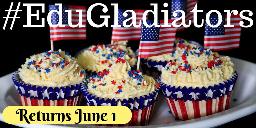 realtalkedu_'s tweet photo. #EduGladiators will be on break on SATURDAY, but the convo continues in our FB group "The Arena"! Enjoy your Memorial Day weekend! πΊπΈ
π²https://t.co/4BatslcnV7
#whatisschool #seesawchat #globaledchat #osrchat #createEdu @mccoyderek @D4Griffin3 @sheehyrw @_on11 @Mind_on_ASaP https://t.co/uYFocLvOwV