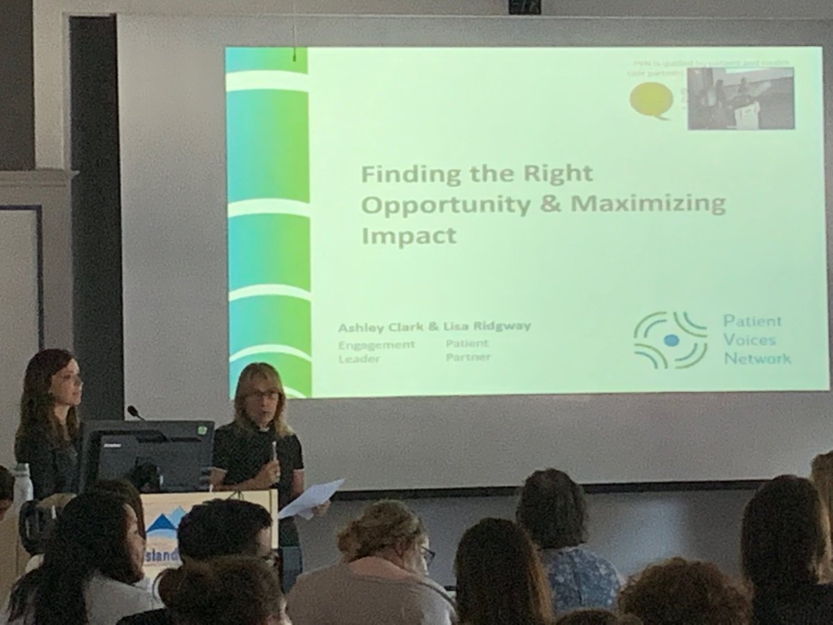 bcpomeroy's tweet photo. @LisaRidgway8 speaking at #5DIM @VIHealthRes @BCSUPPORTUnit #patientpartner #patientorientatedresearch #wisewords https://t.co/5l1qBHxtcj