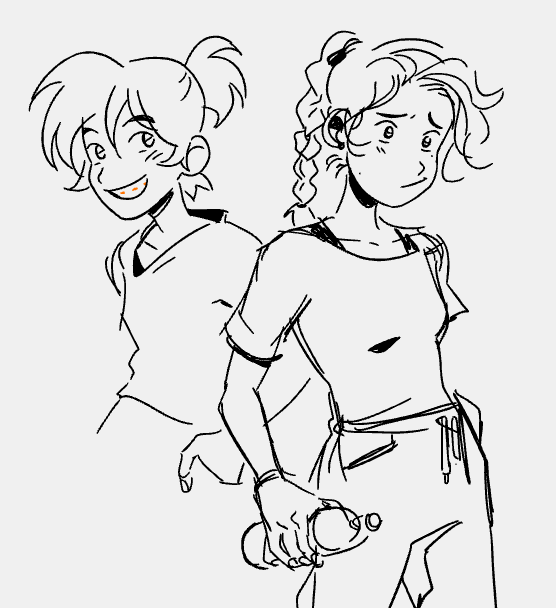 field hockey kid doodles 