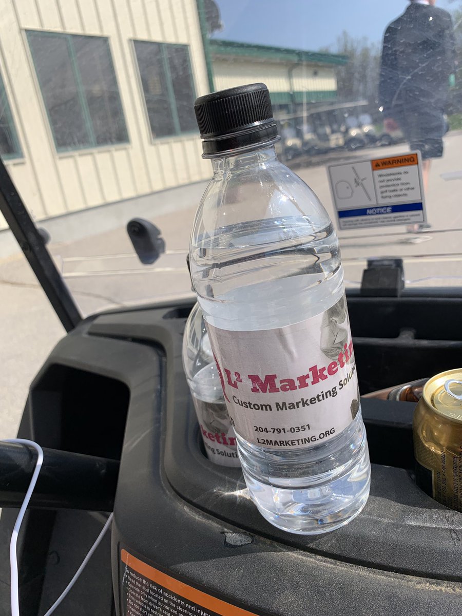 Marketing_L2's tweet photo. Stay thirsty my friends #watersponsor @CITTMB #CITTMBGolf https://t.co/NosnwRnwOb