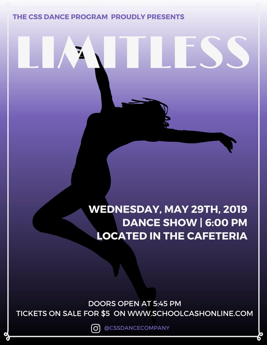 Just a few more days until the BIG show!!! Make sure you get your tickets!!! <a href="/PeelSchools/">Peel District School Board</a> <a href="/CastlebrookeTLC/">CastlebrookeTLC</a> <a href="/castlebrookess/">CastlebrookeSS</a> <a href="/QHoppie/">Rasulan Q Hoppie</a> <a href="/Gilesteach/">Hilary Giles</a> <a href="/KirkDawson2/">Kirk Dawson</a> <a href="/angela_adekunle/">Angela Ayeni</a> #pdsbdance #pdsbarts